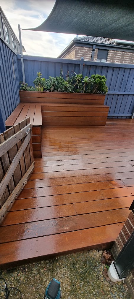 Decking with Seats